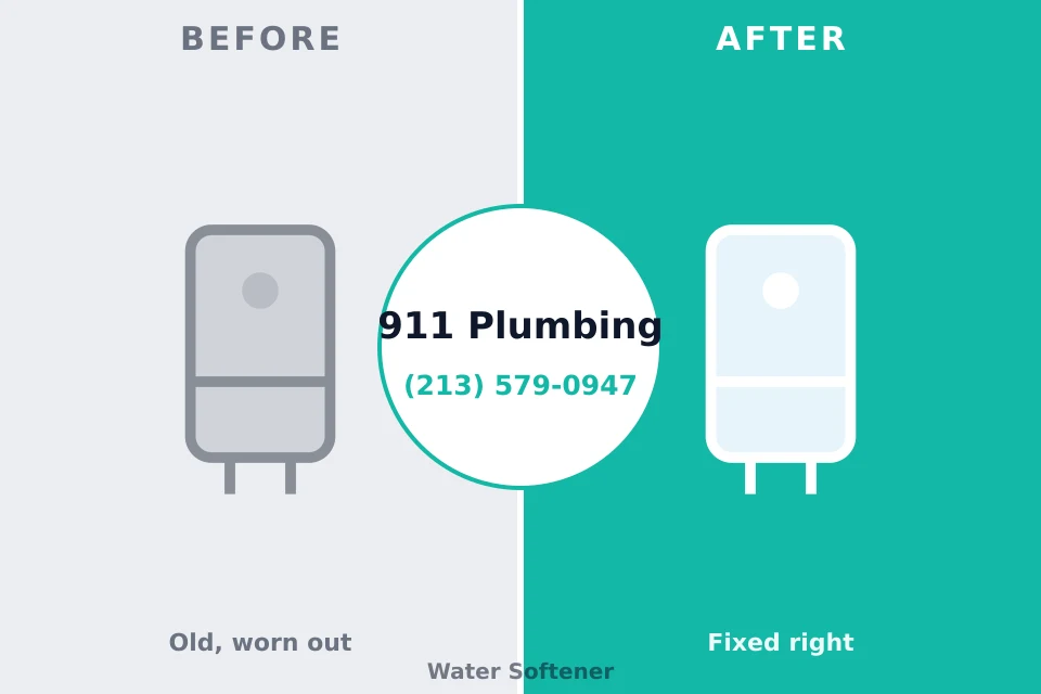 Before and after: plumbing repair Bowmans Addition, MD